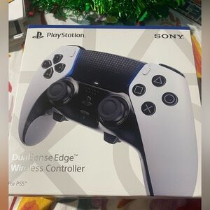 NWT: Sony DualSense Edge Controller - Black and White